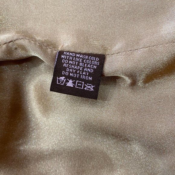 Bandolino Y2K tan embroidered 100% suede jacket - Picture 14 of 15